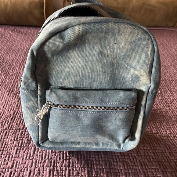 Blue Denim Backpack - Picture 4 of 6